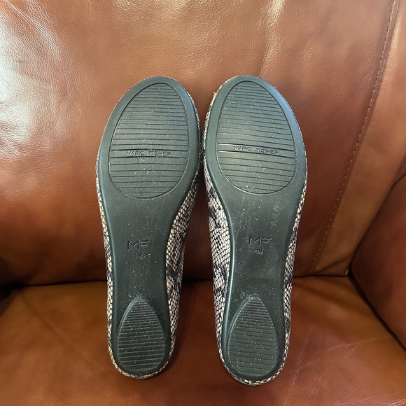 Marc Fisher Black and Gray Flats - Picture 4 of 6
